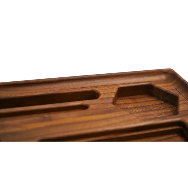 Detailaufnhame der Fächer des Rolling Trays