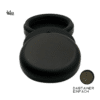 Detailaufnahme des Dabtainer im Dab ’n Roll® Signature Set – Aluminiumcontainer mit speziellem Silikoninlay