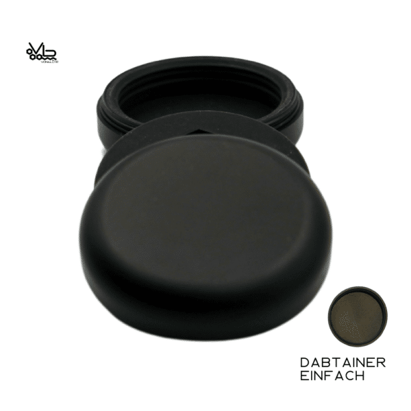 Detailaufnahme des Dabtainer im Dab ’n Roll® XT Signature Set mit Silikoneinlage (einfache Ausführung)