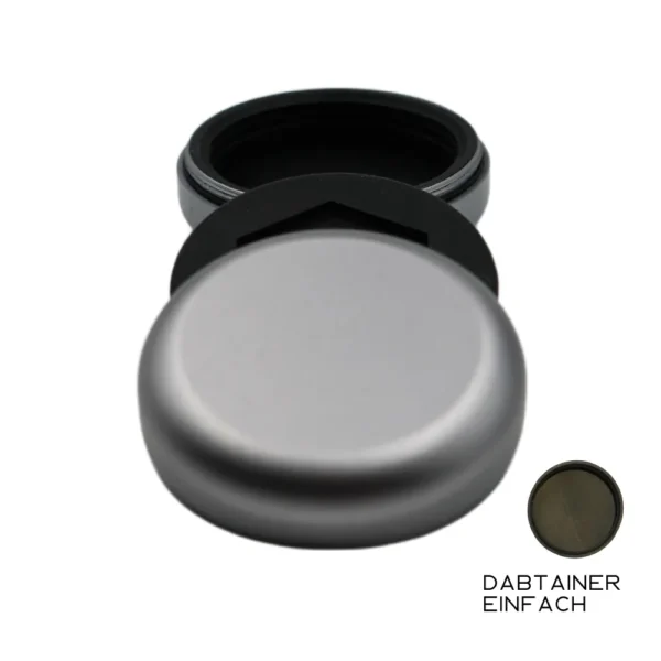 Detailaufnahme des Dabtainer im Dab ’n Roll® Luxury Set mit Silikoneinlage