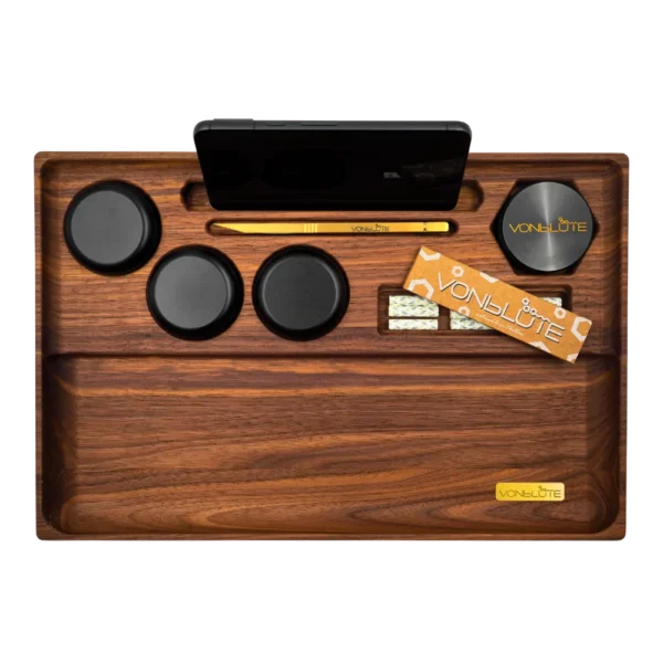 Rolling Tray Dab 'n Roll Signature Set Ein design Rolling Tray handmade in Germany