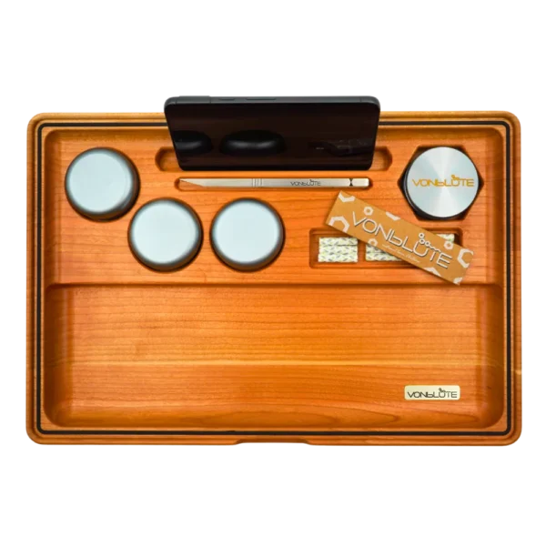 Rolling Tray Dab 'n Roll XT Luxury Set für Designliebhaber mit Hadyhalterung.