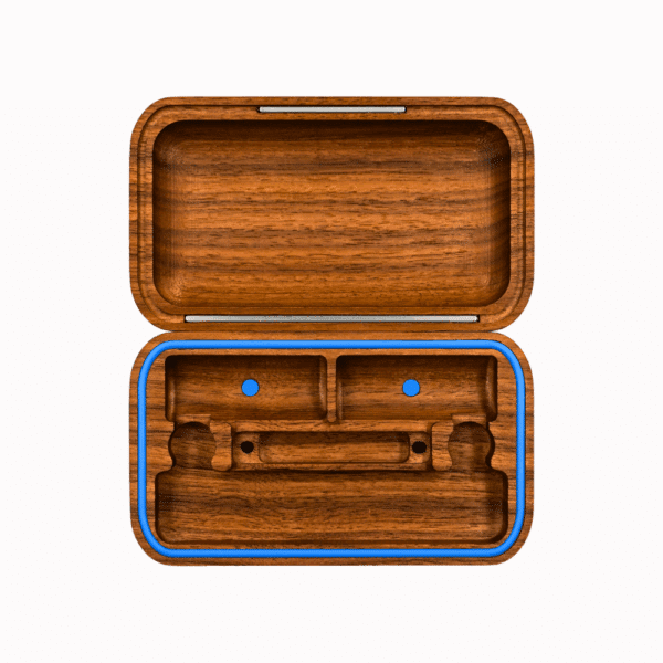 Rolletui® Pocket Rolling Tray blau – Bild 12