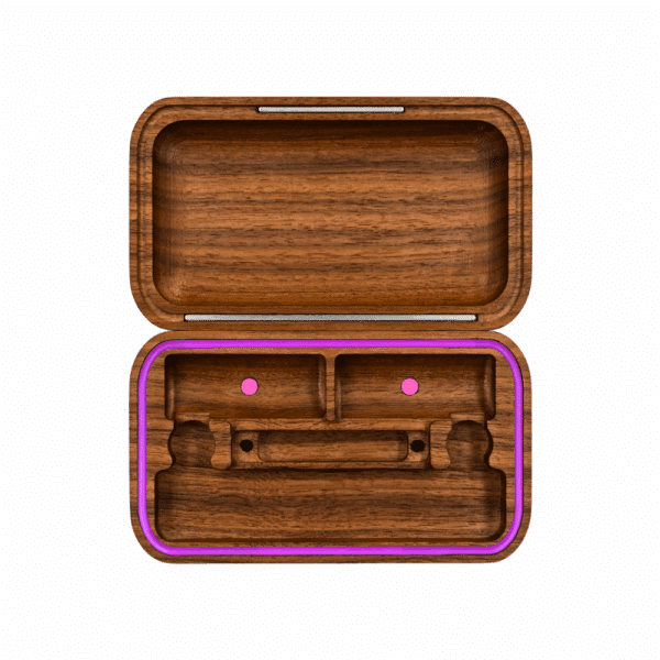 Rolletui® Pocket Rolling Tray pink – Bild 12