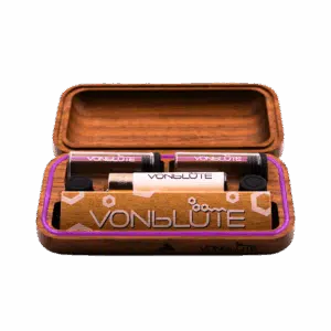 Stylishes Dreh Etui aus Holz