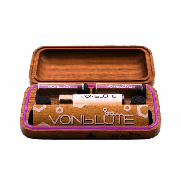 Stylishes Dreh Etui aus Holz
