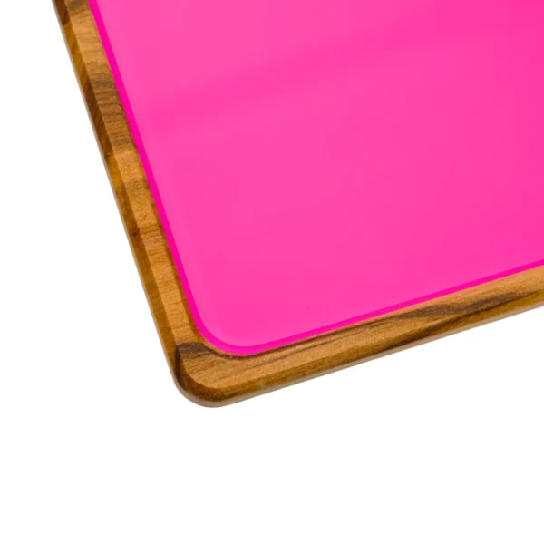 Rolling Tray Float Knockout Pink by VONbLÜTE® Holz Detailansicht