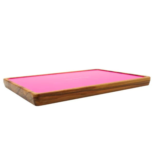 Rolling Tray Float Knockout Pink by VONbLÜTE® Perspektive Anschnitt von links
