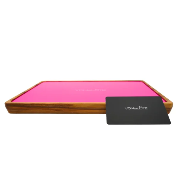 Rolling Tray Float Knockout Pink by VONbLÜTE® mit Zubehoer