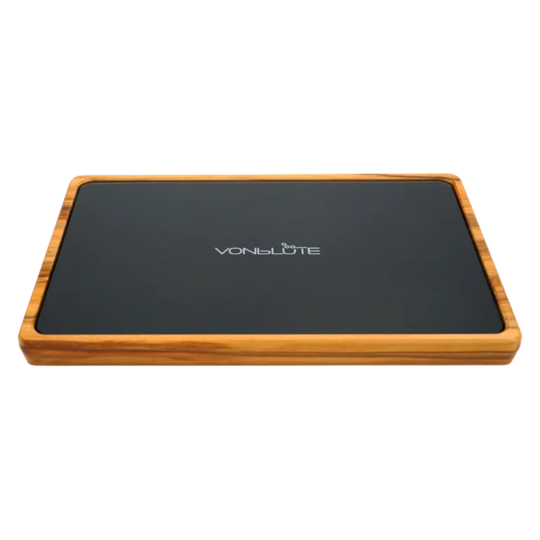 Rolling Tray Float Black by VONbLÜTE® – Ohne Adapter