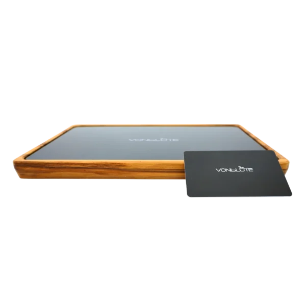 Rolling Tray Float Black by VONbLÜTE® mit Zubehör