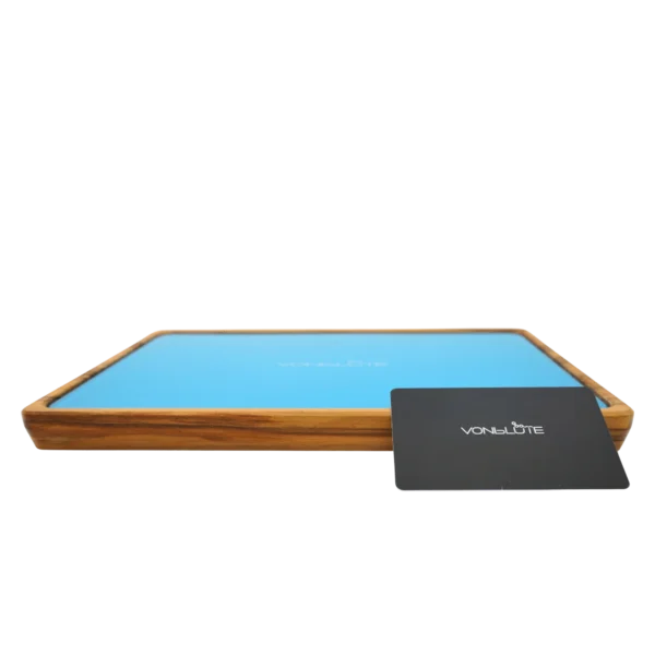 Rolling Tray Float Sky Blue Edition Black by VONbLÜTE®