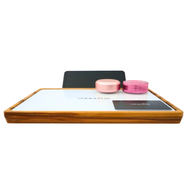Rolling Tray Float Weiß Edition Pink by VONbLÜTE®