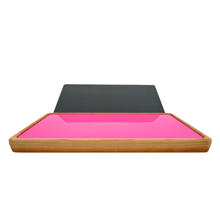 Rolling Tray Float Red Tone Knockout Pink by VONbLÜTE® – +Adapter