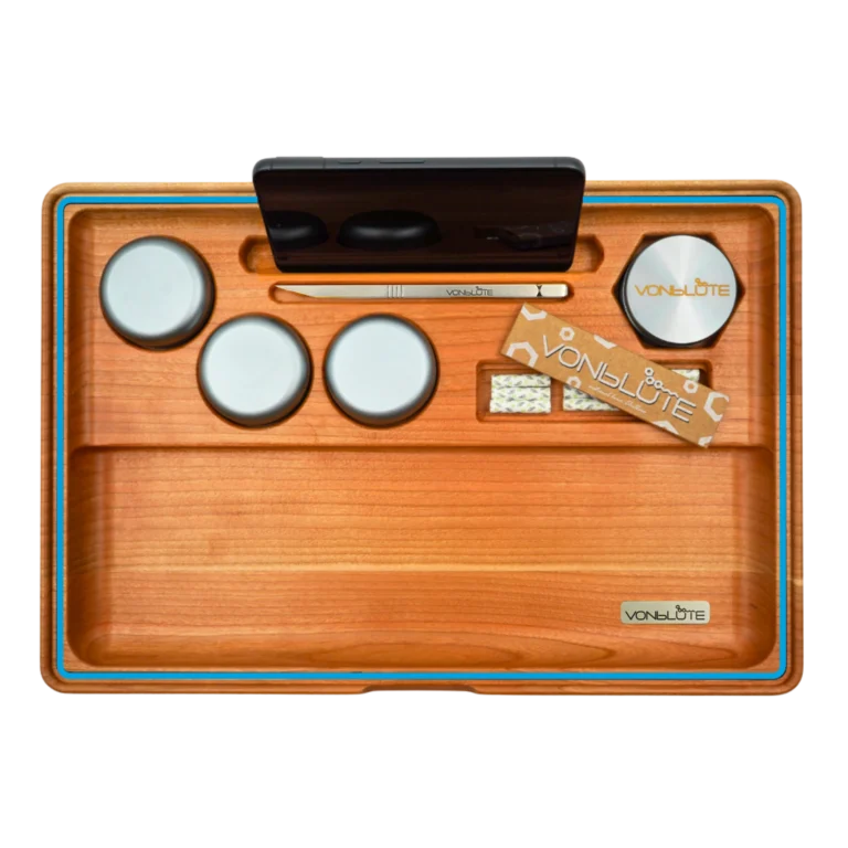 Rolling Tray Dab ’n Roll XT Blue Luxury