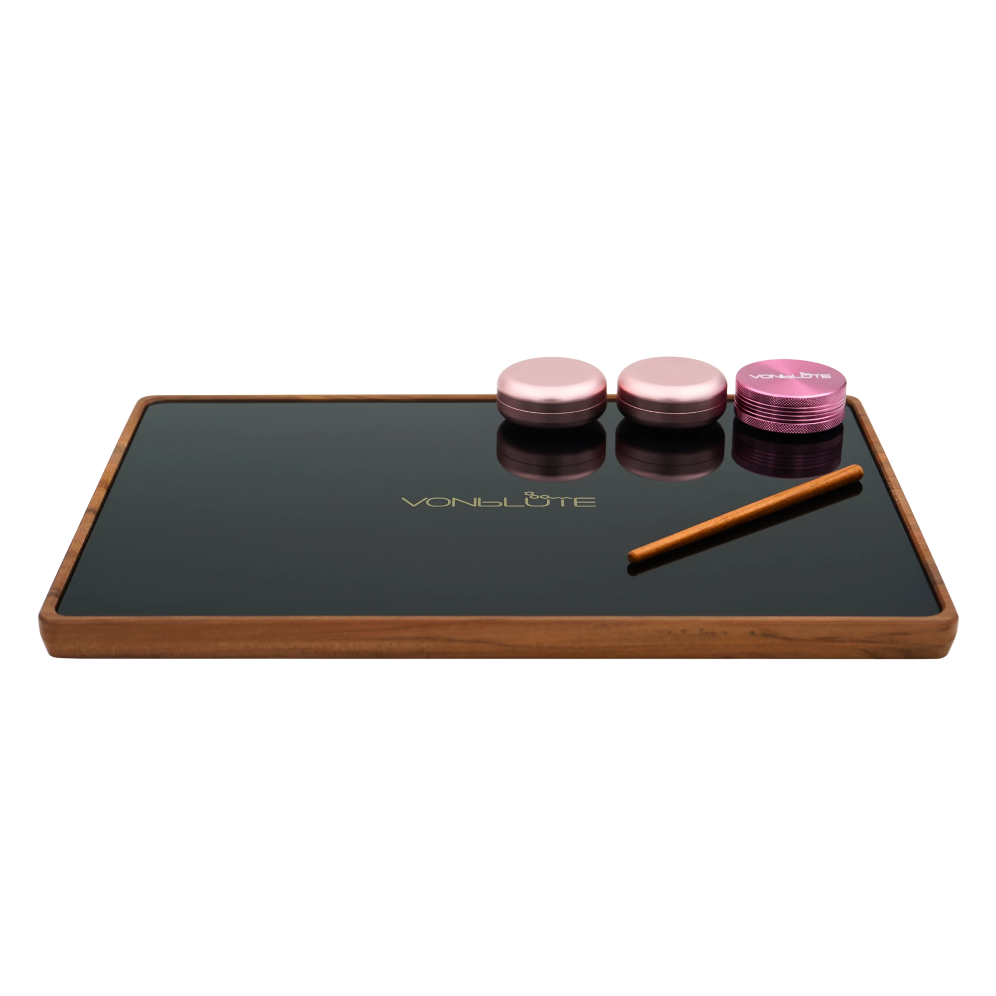 Rolling Tray Float Studio Black Edition Pink ein außergewöhnlich schönes Rolling Tray.