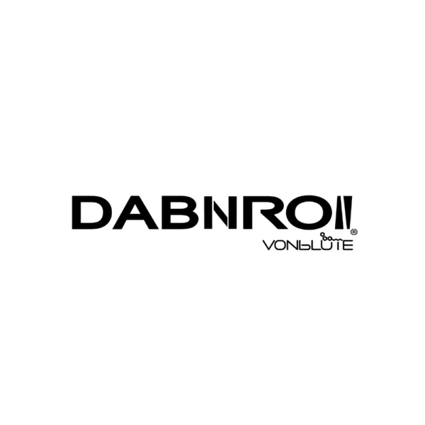 Logo des Dab ’n Roll® Signature Sets mit kleinem VONbLÜTE Schriftzug auf weißem Hintergrund