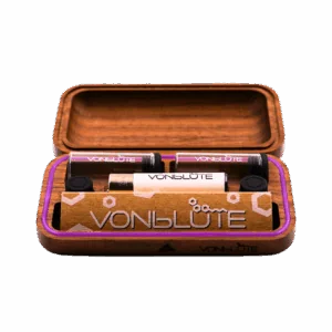 Stylishes Dreh Etui aus Holz